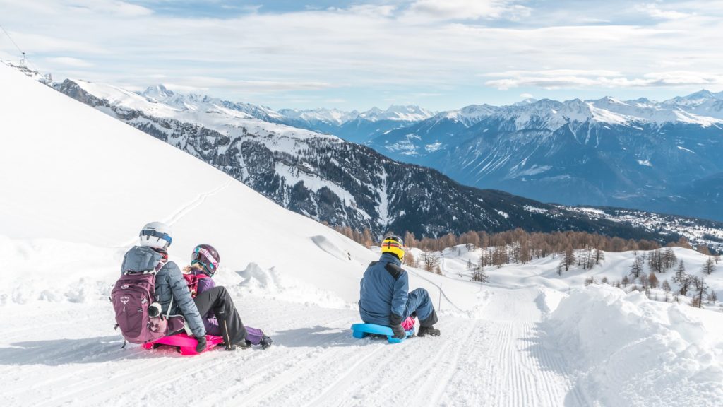Winteraktivitäten in den Schweizer Alpen